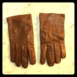Mens coach leather gloves